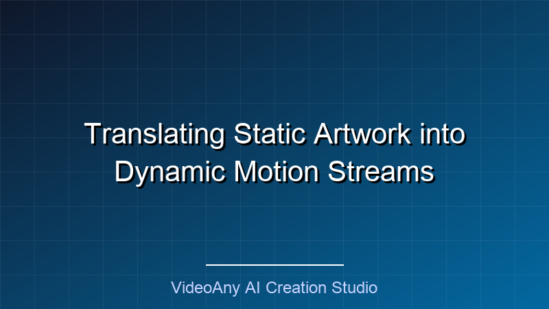 Traduzindo Arte Estática em Fluxos de Movimento Dinâmicos
