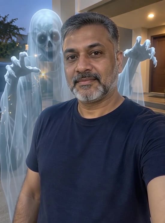 Filtro de Pegadinha de Fantasma com IA