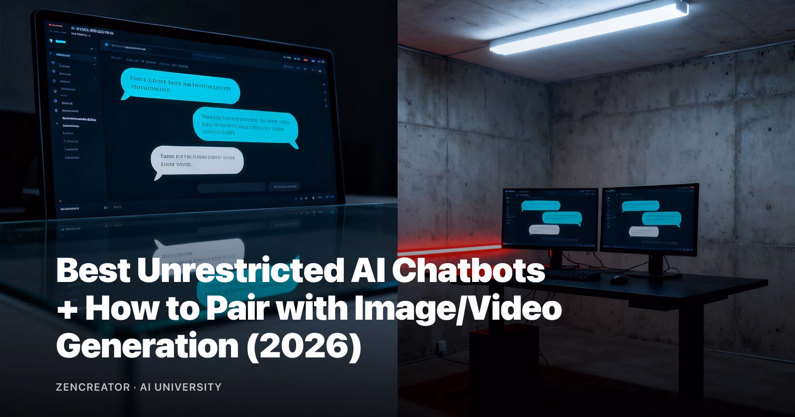 Exemplo visual 2 do guia 5 alternativas ao SpicyChat AI para chat NSFW e criação sem censura