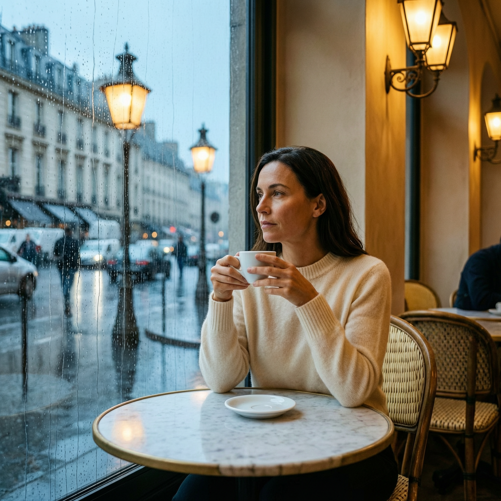 Wan 2.7 imagem de fonte de café sem censura para movimento cinematográfico sutil