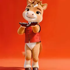 Dança Laicai: cavalo 3D